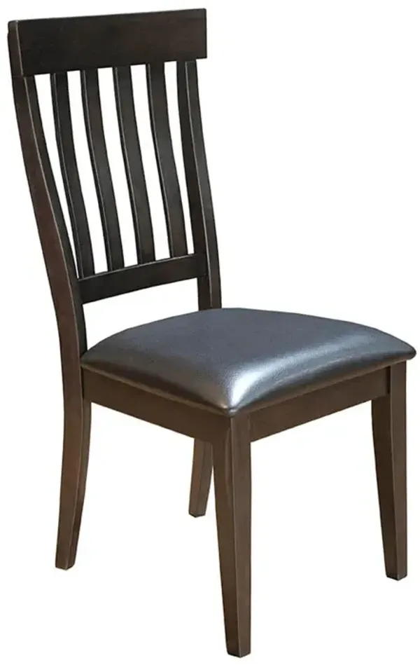 Gray Mariposa Slatback Chair