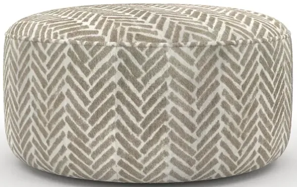 Passageway Round Cocktail Ottoman