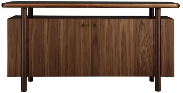 Walnut Grove Credenza - Stone Top