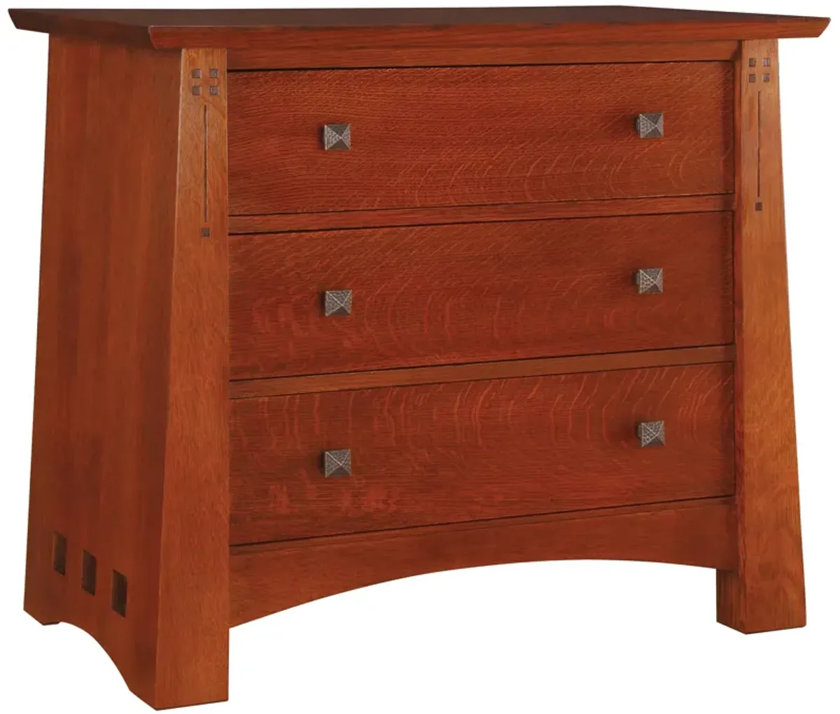 Highlands 3-Drawer Nightstand