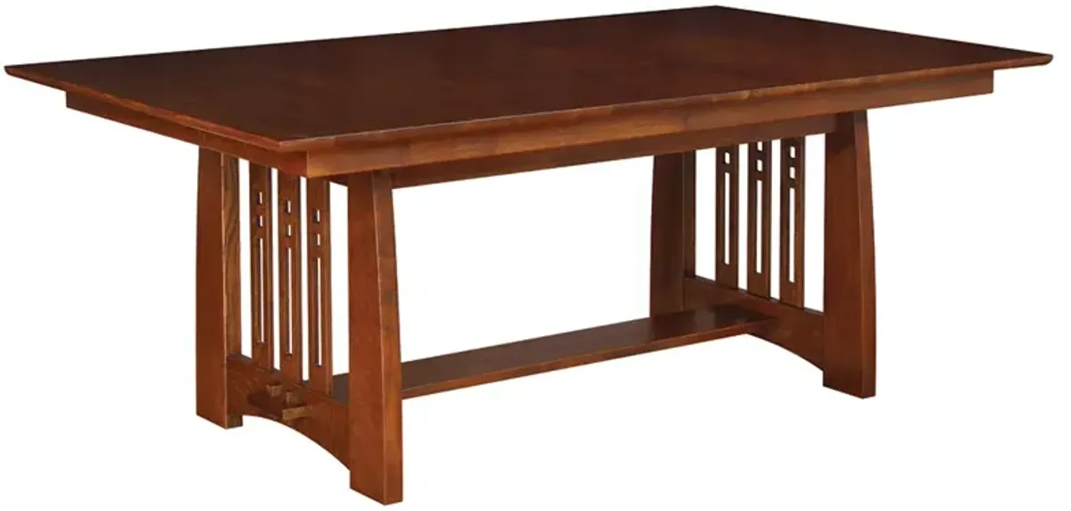 Highlands Trestle Table with Leaves