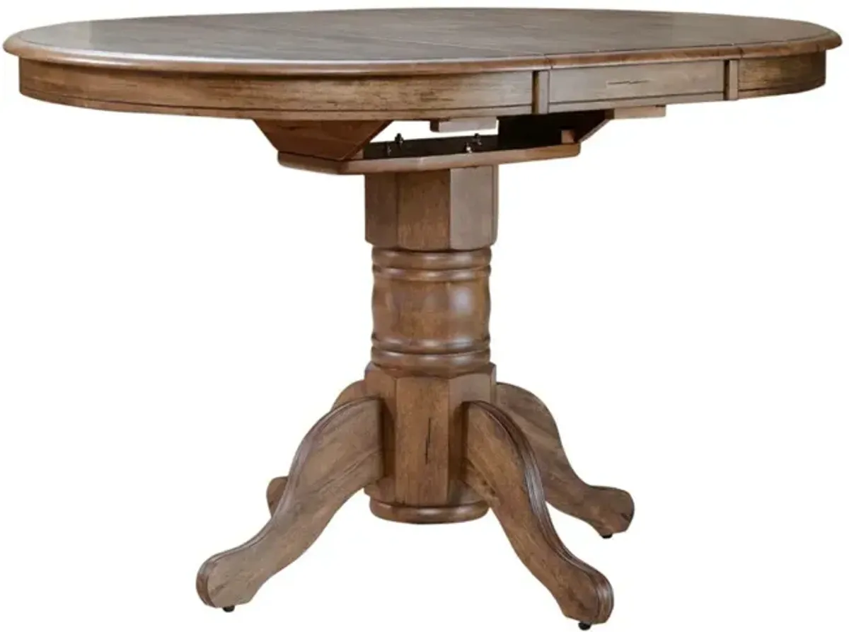 Table with Honey Chairs Carolina Crossing Dining Set