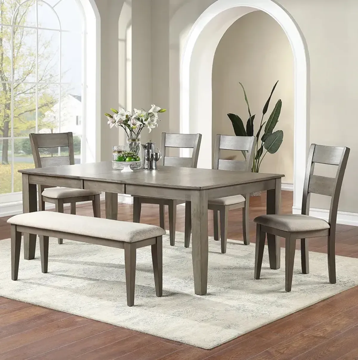 Brown Wright Dining Set