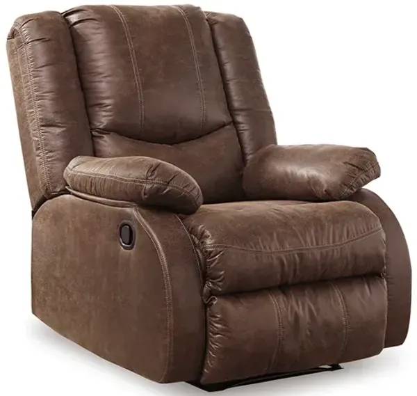 Brown Bladewood Zero Wall Recliner