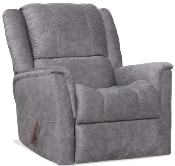 Gray Viper Rocker Recliner