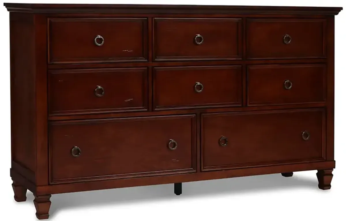 White Tamarack Dresser