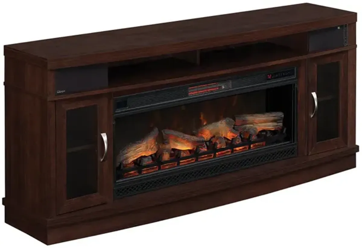 Deerfield Media and Sound Fireplace