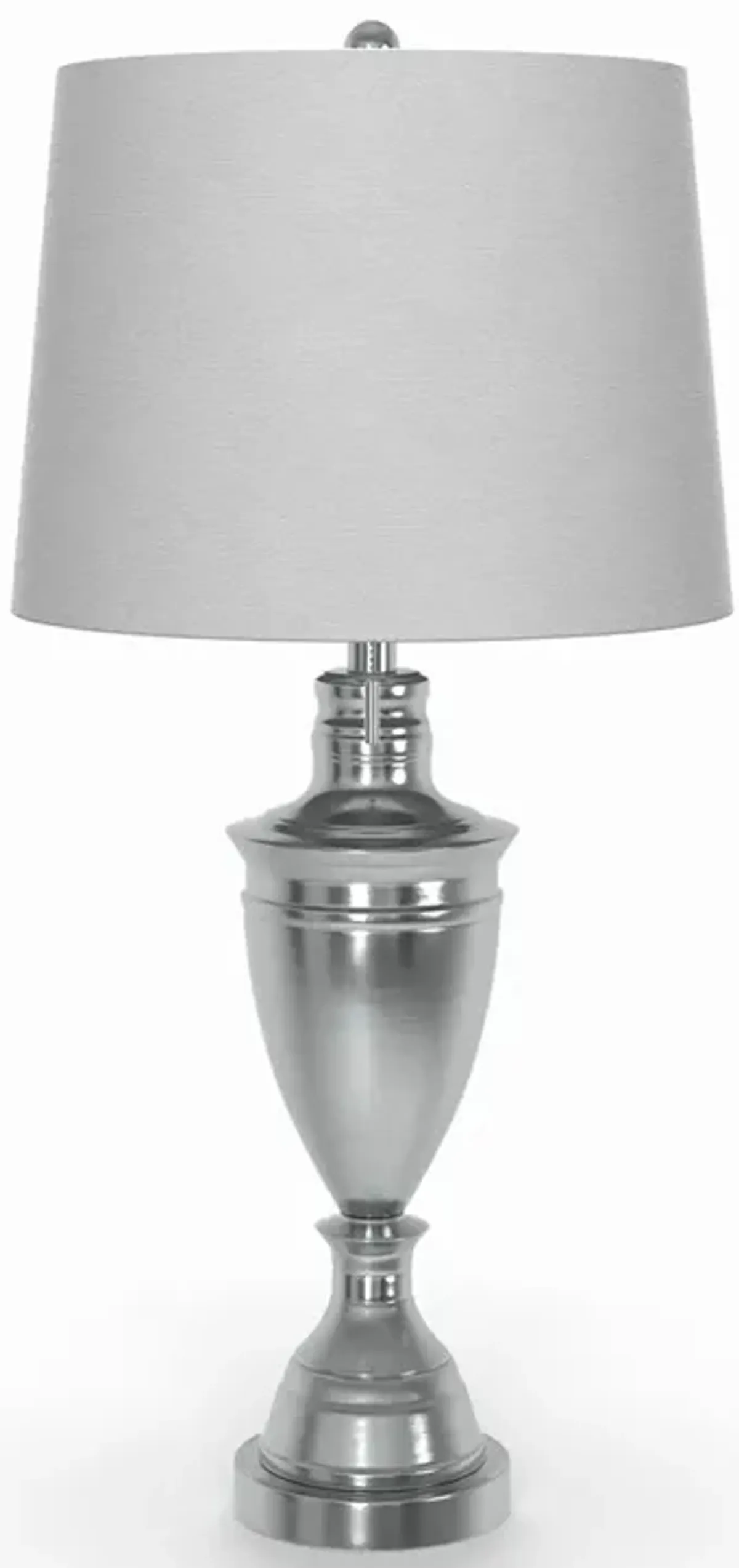 Dolan Brushed Steel Lamp