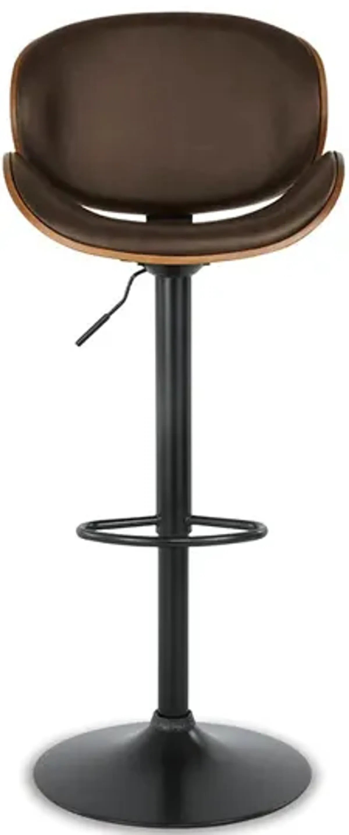 Adjustable Swivel Barstool - Black