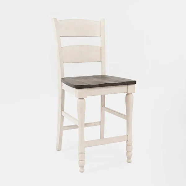 Madison County Stool - White