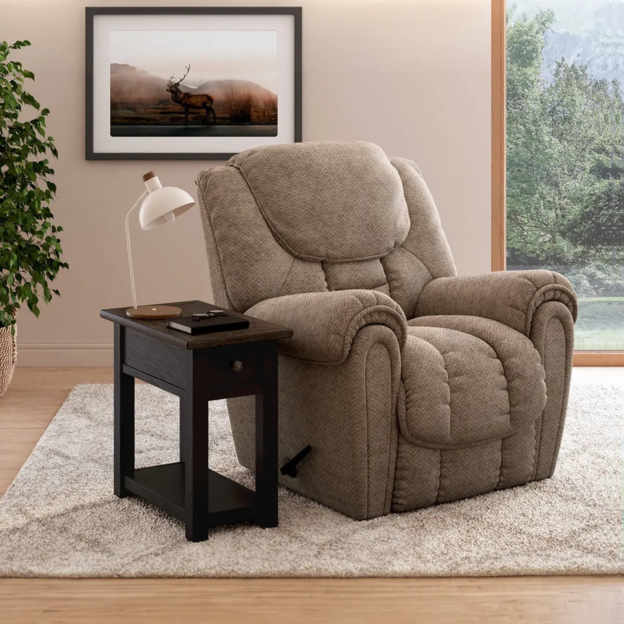 Power Del Mar Rocker Recliner Furniture Fair | Furniture.com