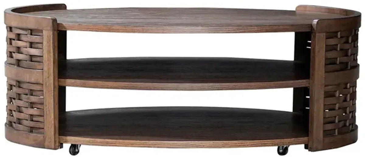 Warren Park Oval Cocktail Table