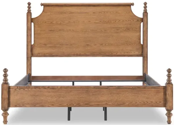 Queen Vintage Market Poster Bed