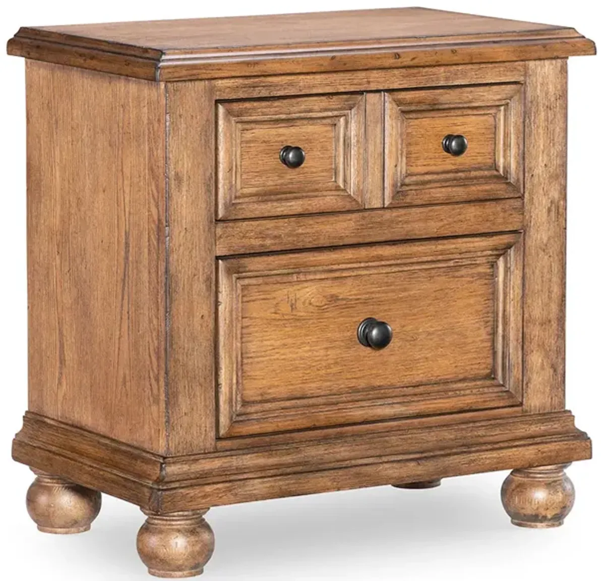 Vintage Market Nightstand - Brown