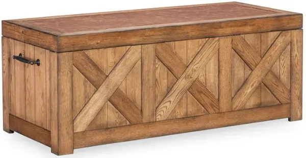 Vintage Market Captains Trunk Cocktail Table