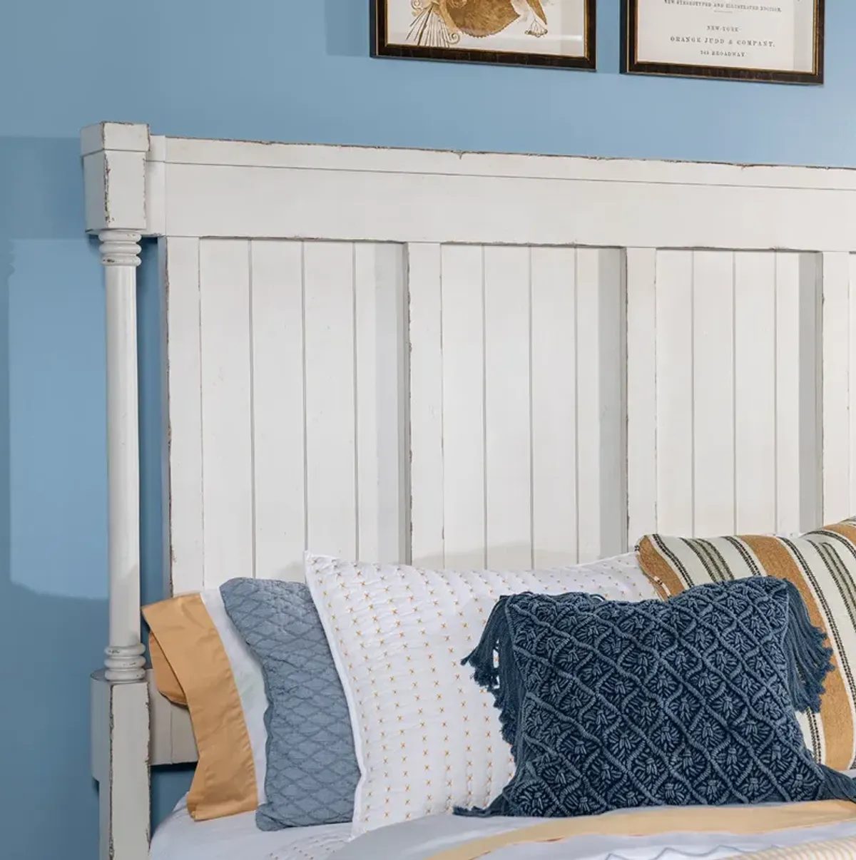 King Bedroom Vintage Market Shelter Bedroom Group