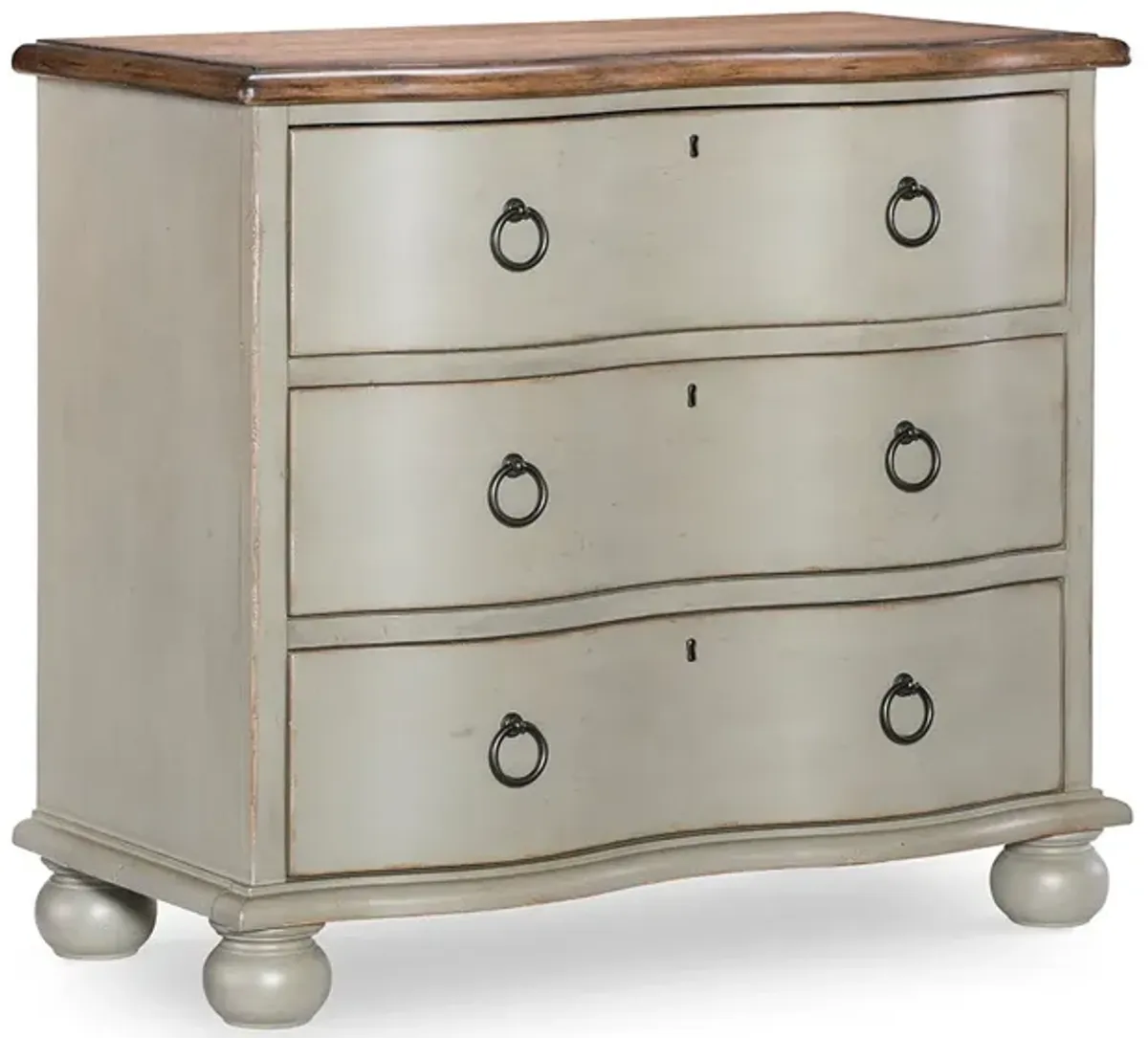 Green Vintage Market Accent Chest