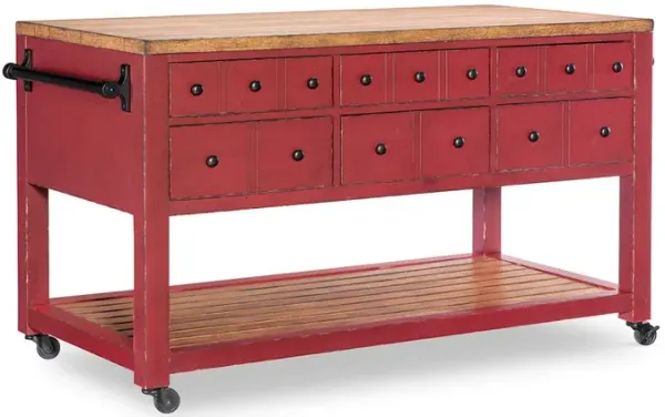 Vintage Market Kitchen Island