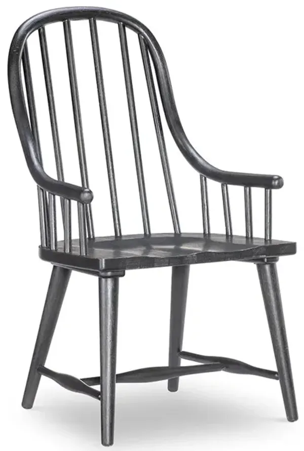 Black Vintage Market Dining Chair