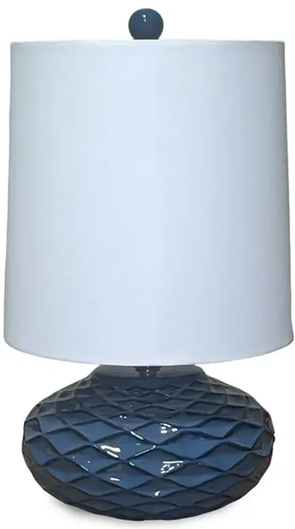 Blue Ceramic Table Lamp