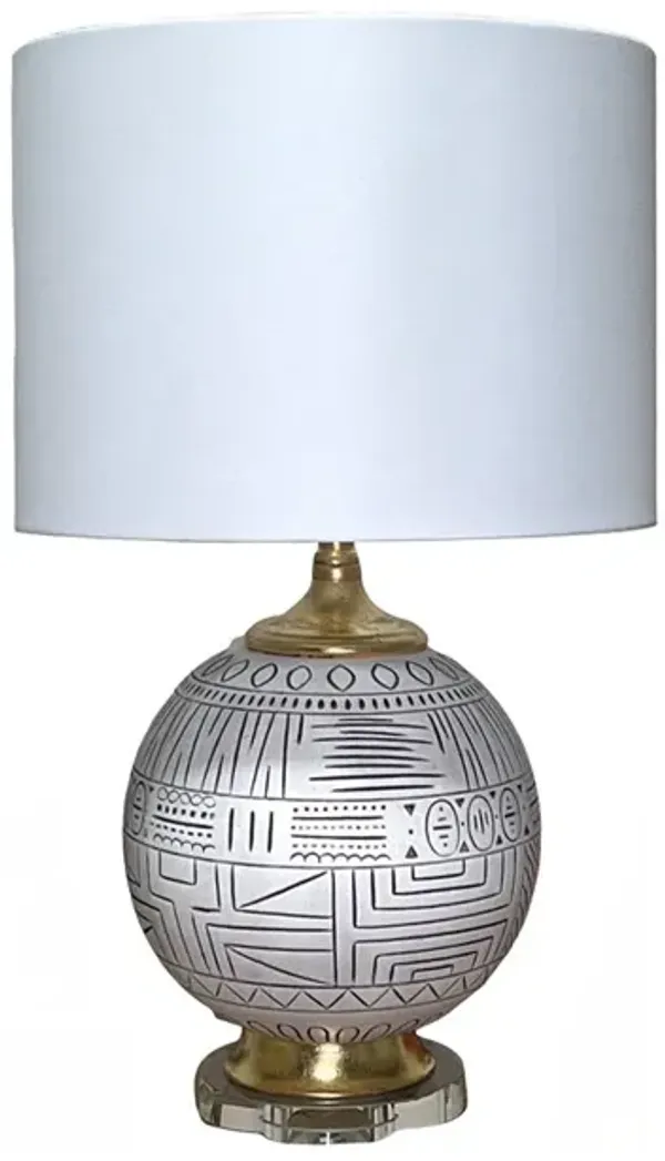 Black & White Ceramic Table Lamp