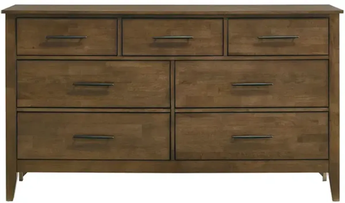 Dark Brown Andover Dresser