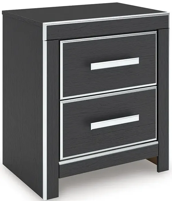 Black Zuraleus Nightstand