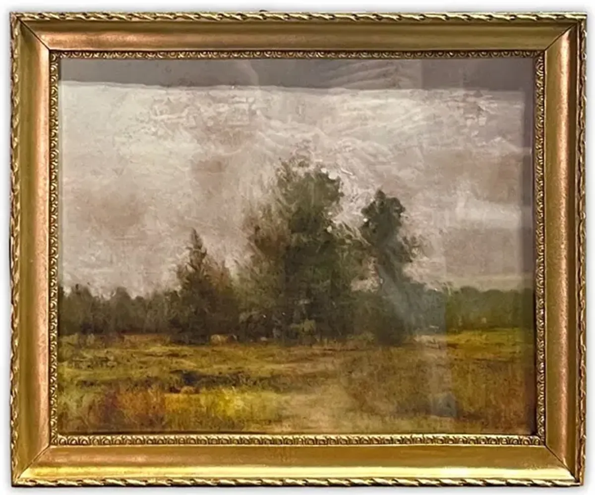 Vintage Prairie Landscape