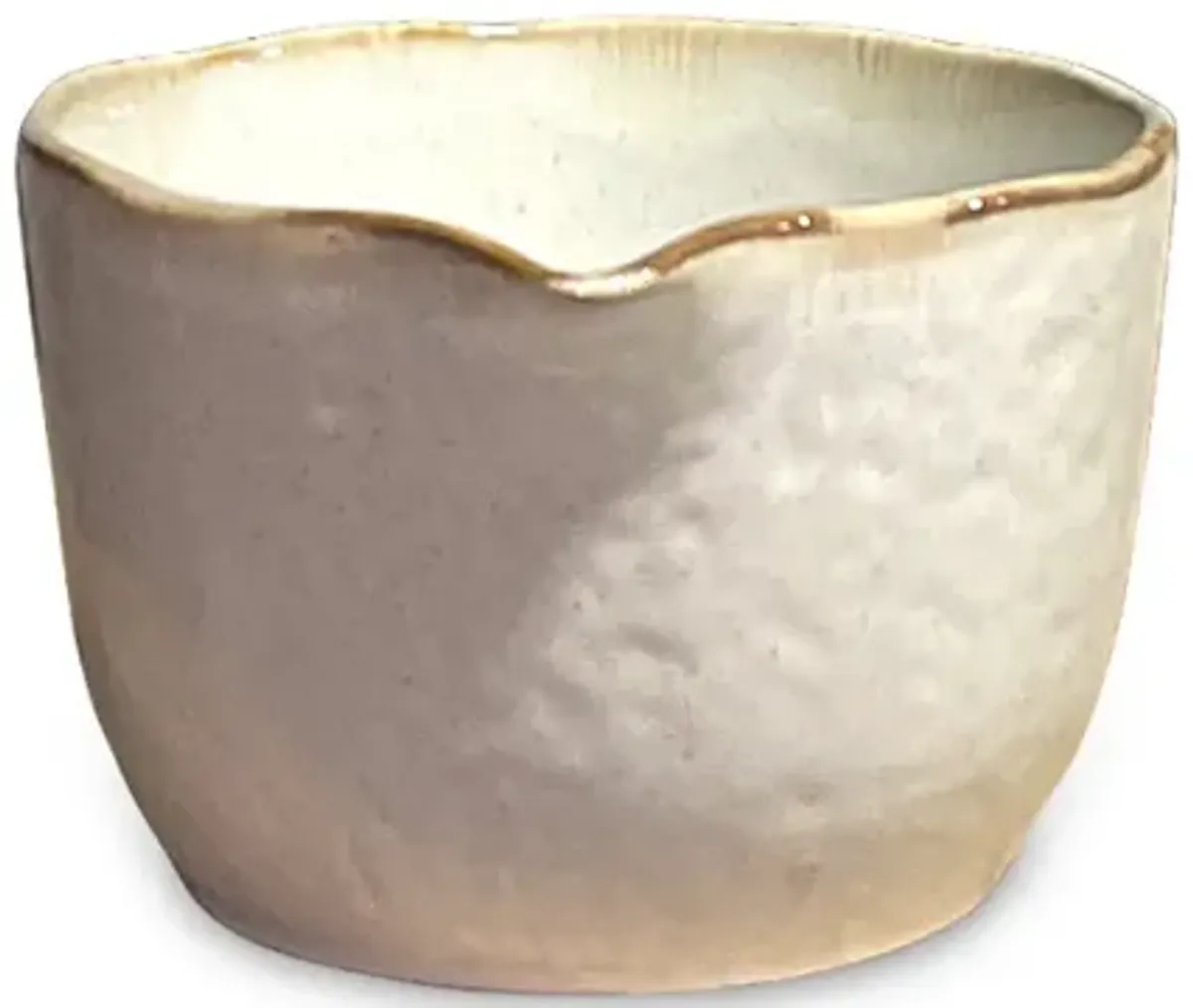 White Ceramic Mixing Bowl
