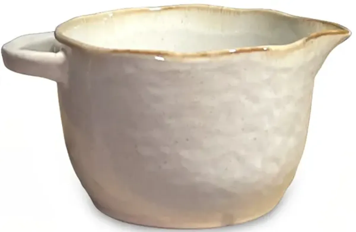 White Ceramic Mixing Bowl