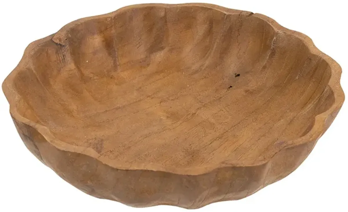 Teak Bowl