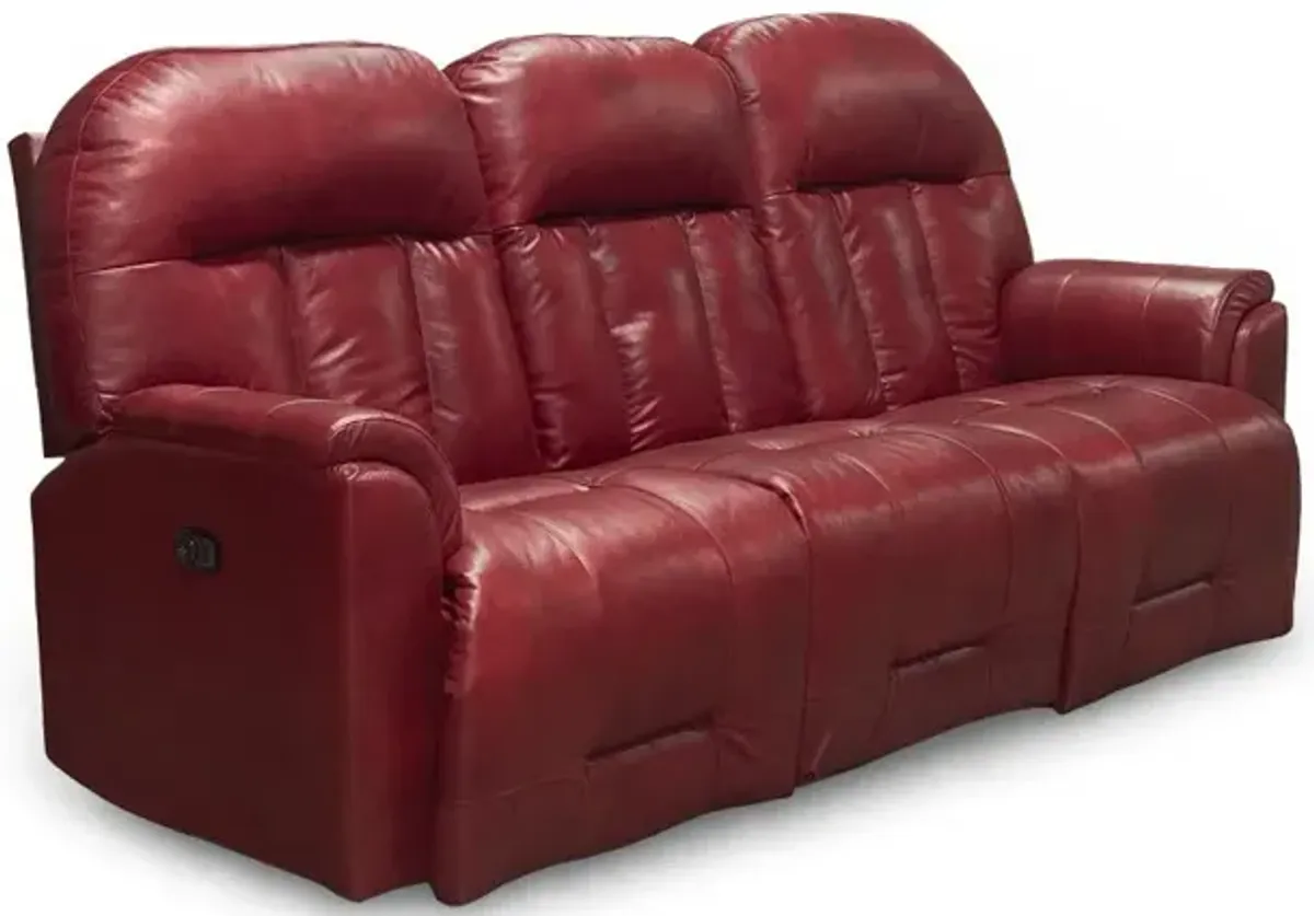 Suitably Leather Power Reclining Sofa