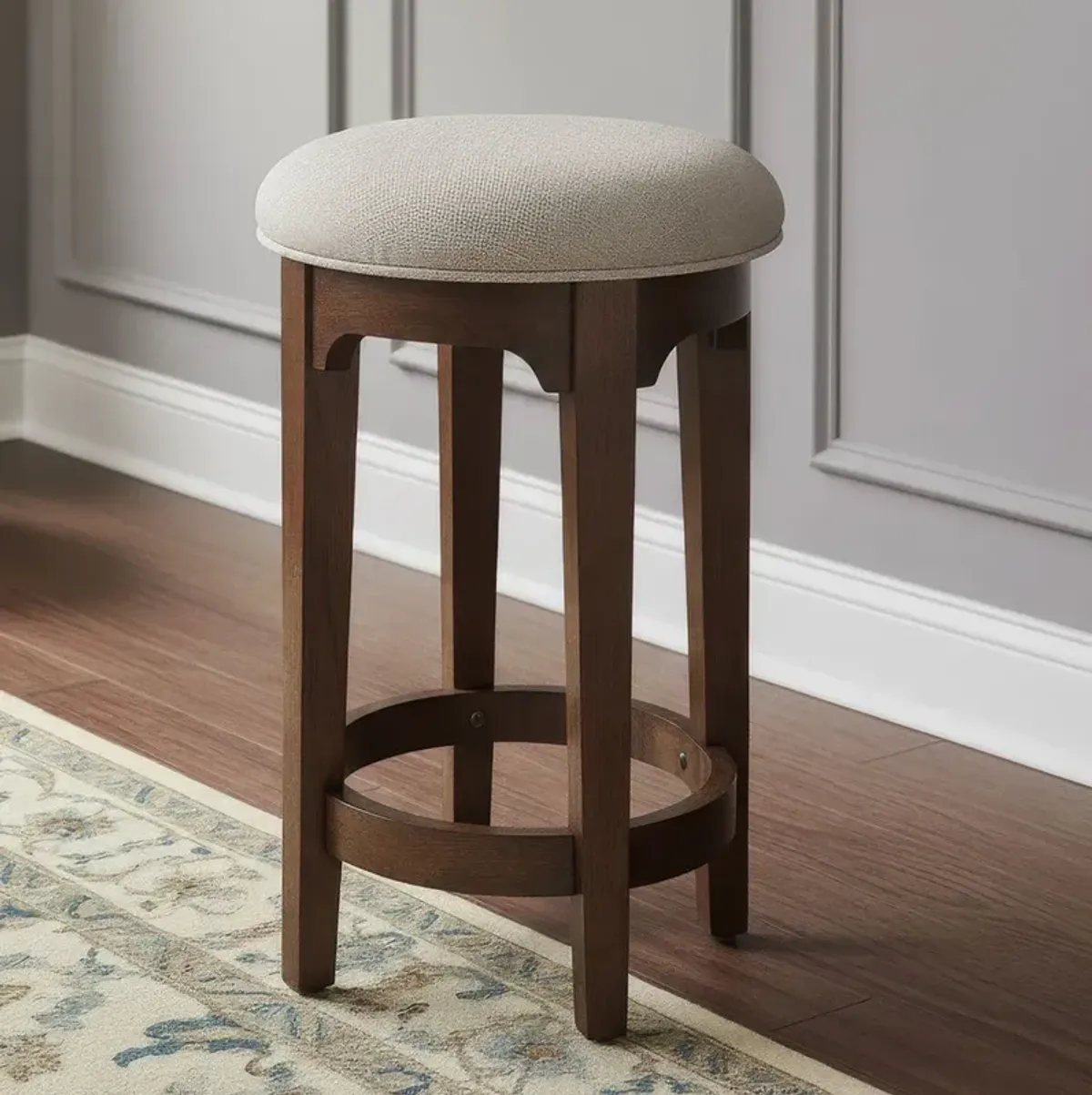 Arden Road Upholstered Stool