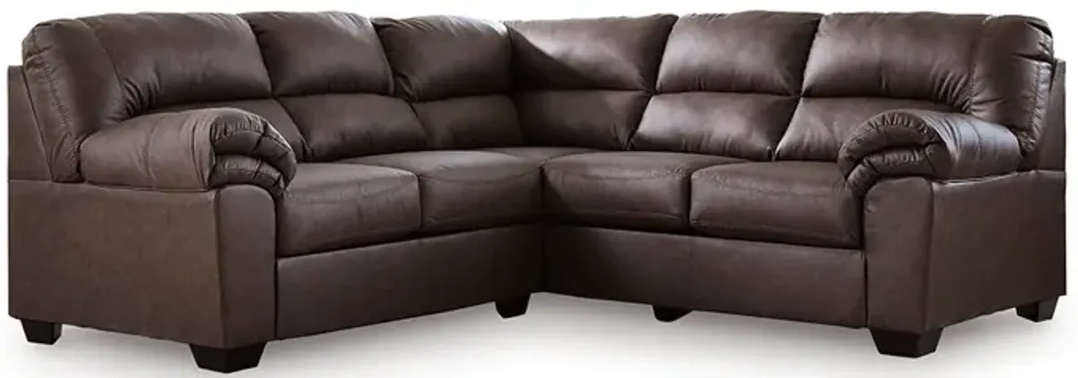 Light Brown Willow Sectional