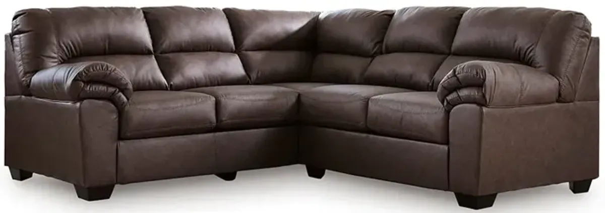 Light Brown Willow Sectional II