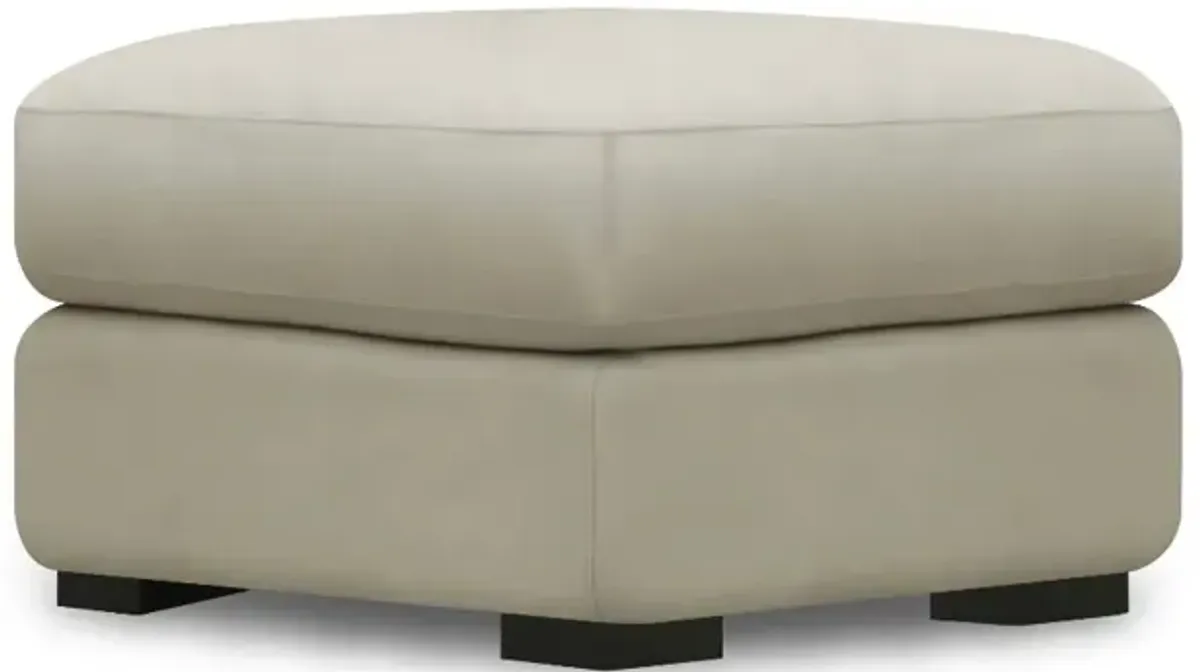 Montreal Leather Ottoman