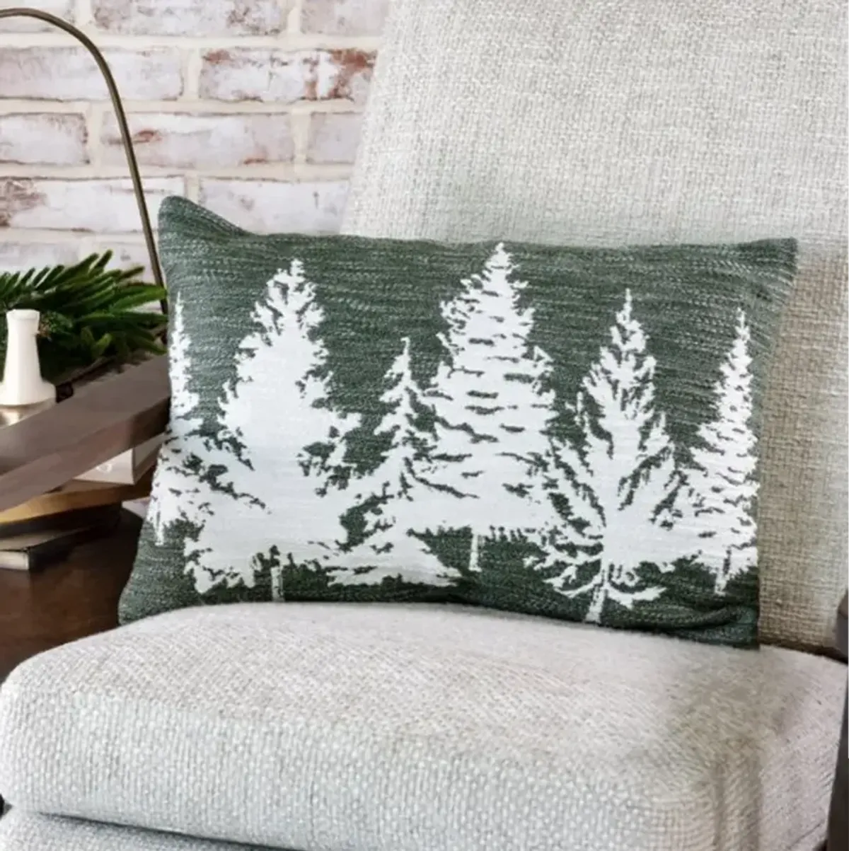 Evergreen Trees Pillow