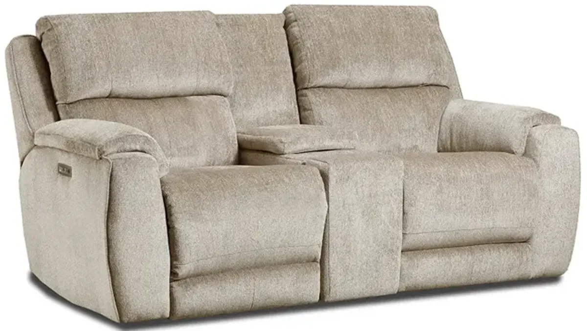 Axis Power Reclining Loveseat with Console