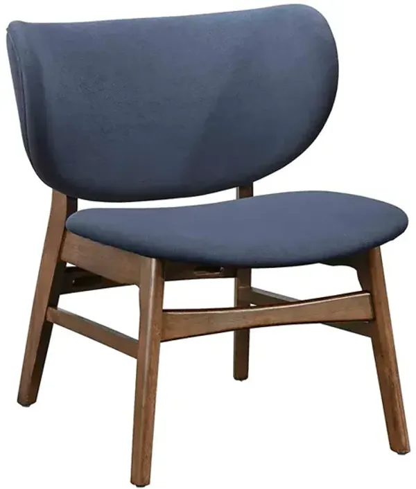 Blue Layla Accent Chair