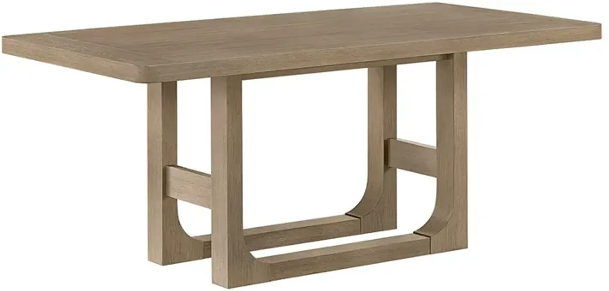 Brown Oakline Dining Table