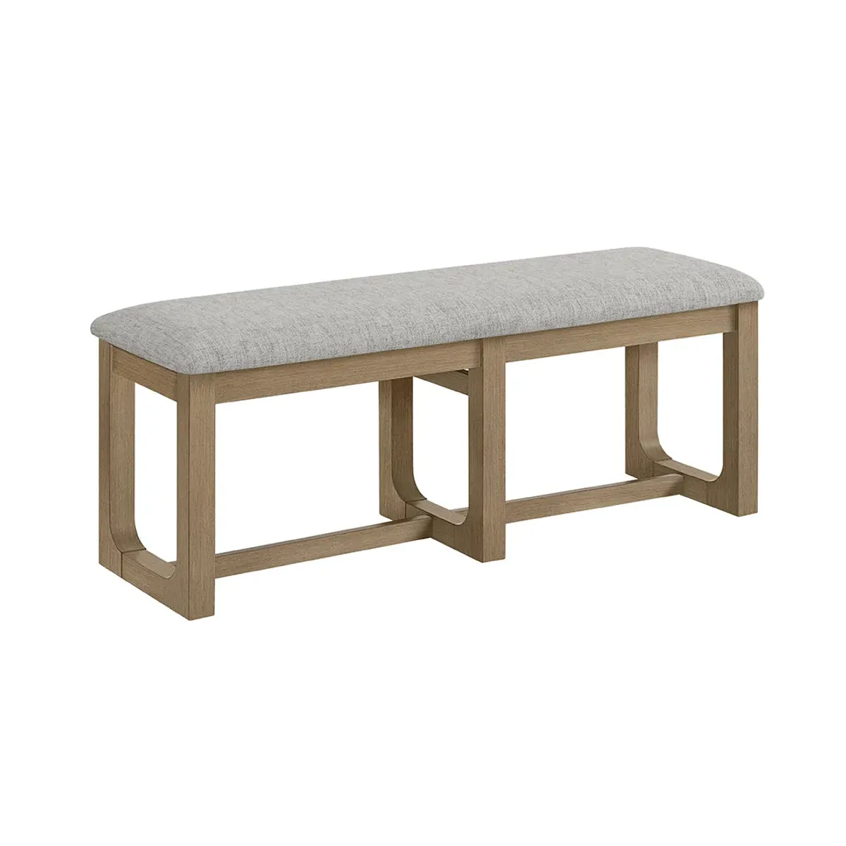 Brown Oakline Dining Bench