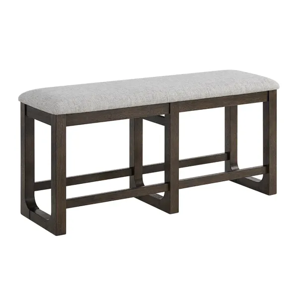 Brown Oakline Counter Bench