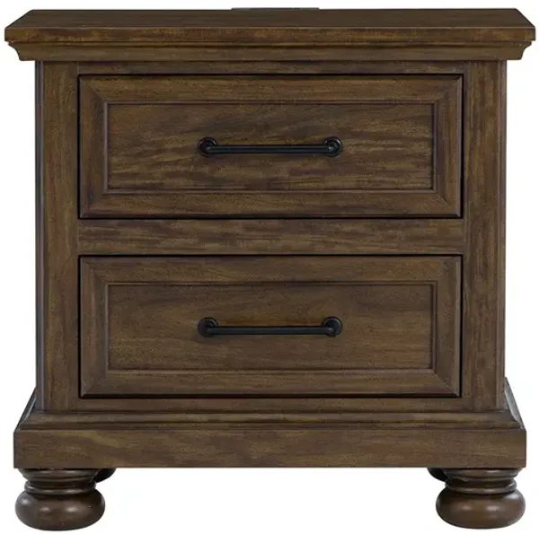 Brown Blackwater Falls Nightstand