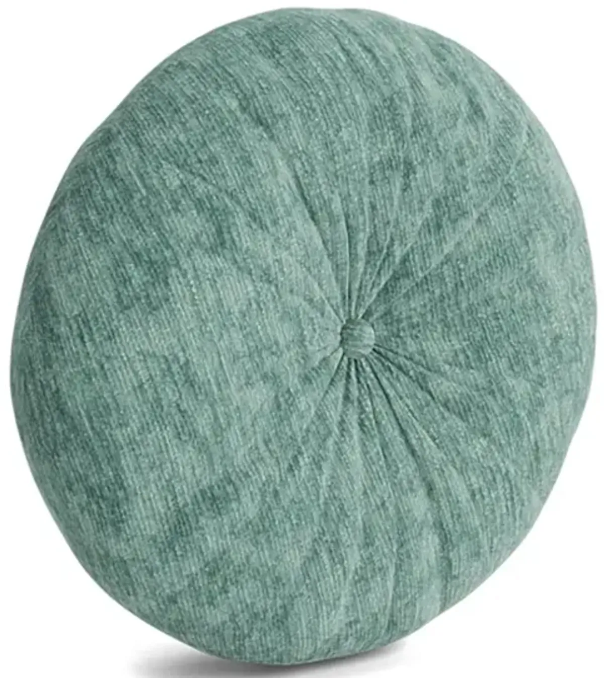Minka Caribbean Blue Round Accent Pillow