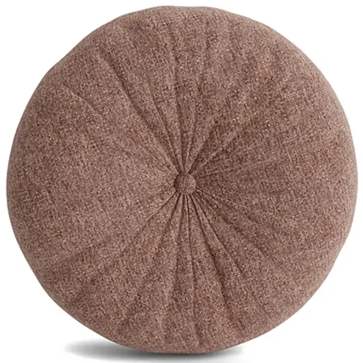 Minka Pink Round Accent Pillow