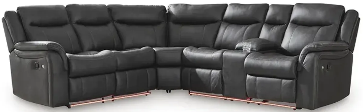 Perarrygin Reclining Sectional (2pc)