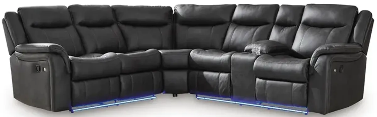 Perarrygin Reclining Sectional (2pc)