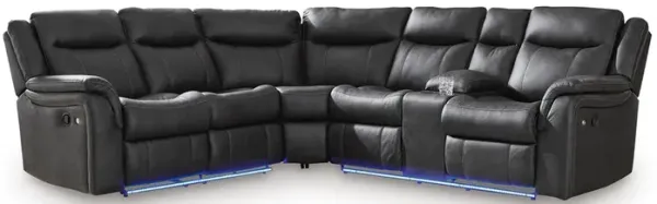 Perarrygin Reclining Sectional (2pc)