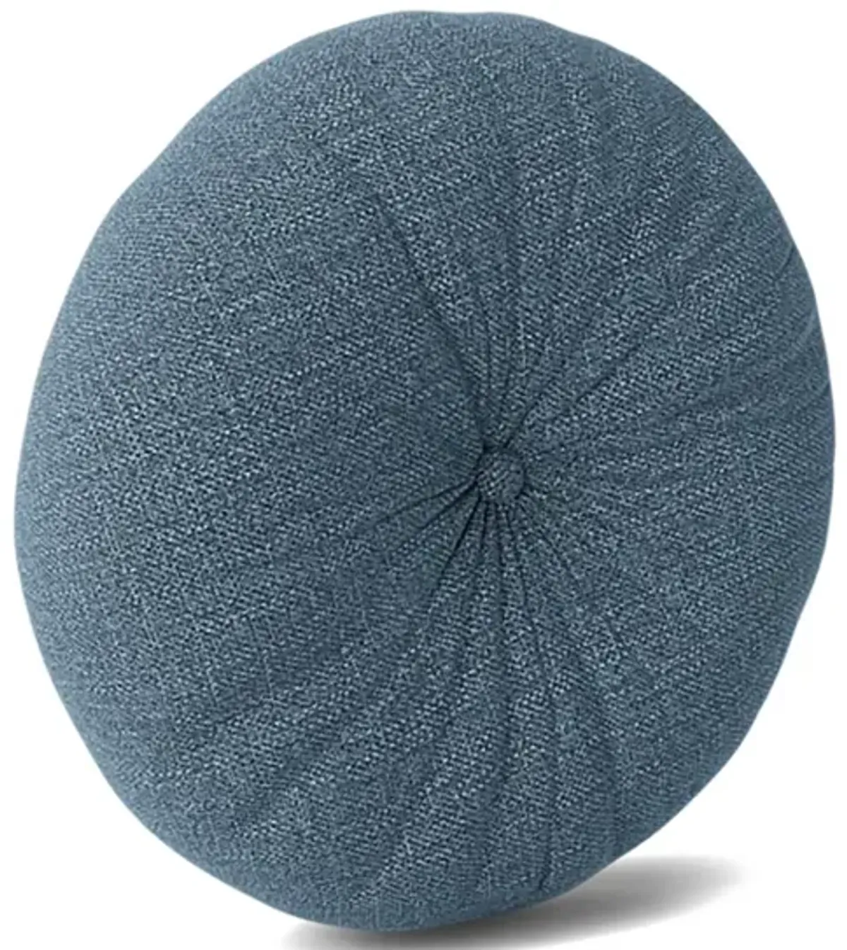 Minka French Blue Round Accent Pillow