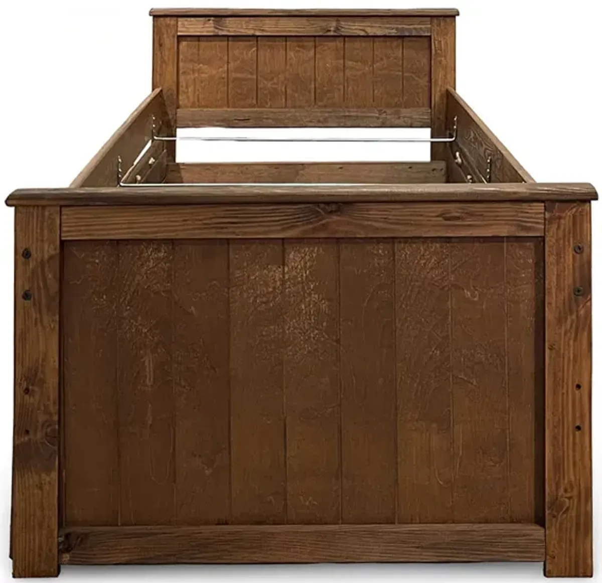 Quinn Chestnut Captains Bed - Twin
